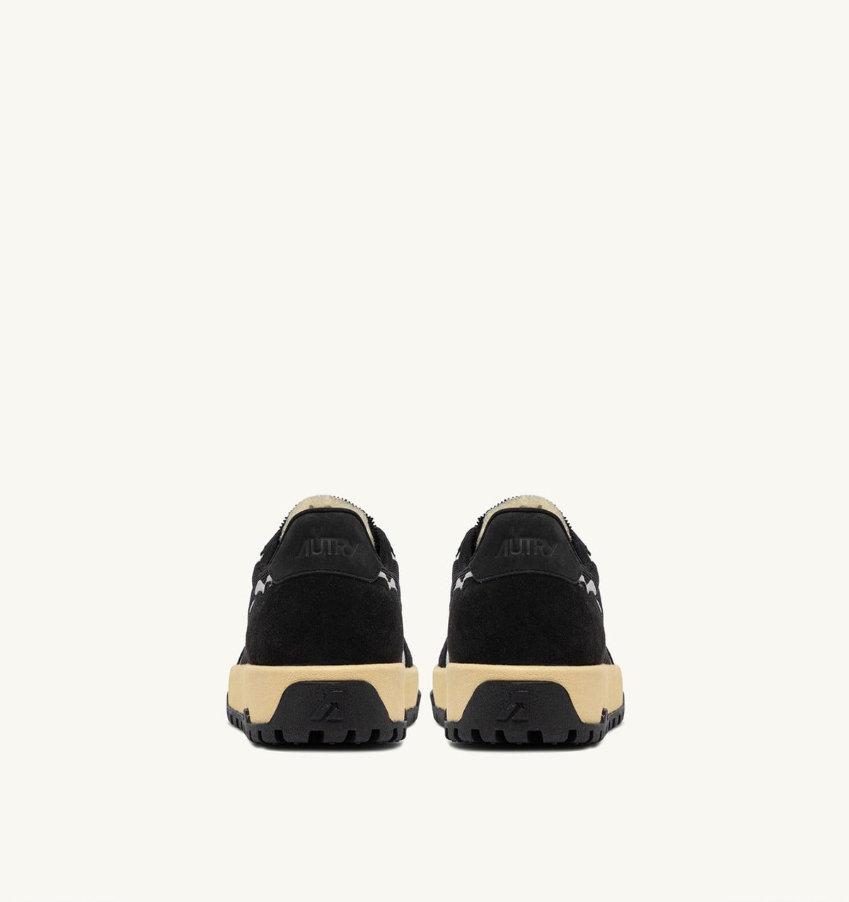 WILDPACE LOW SNEAKERS IN BLACK DRAGON MESH AND SUEDE - AUTRY Classic