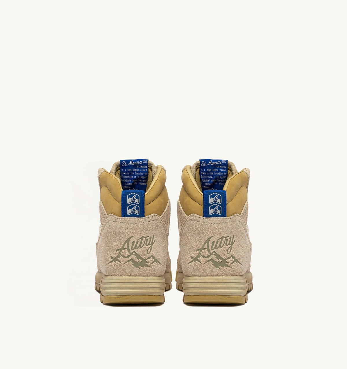 MALGA ST.MORITZ IN COOKIE AND DEJA VU BLUE SUEDE - AUTRY Great Value