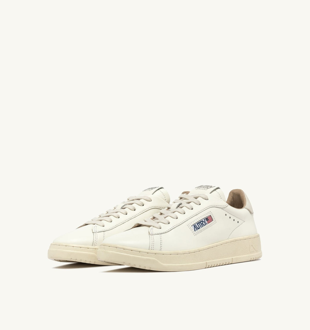DALLAS LOW SNEAKERS IN WHITE LEATHER - AUTRY Latest