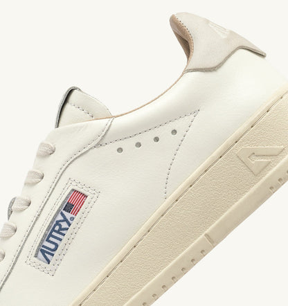 DALLAS LOW SNEAKERS IN WHITE LEATHER - AUTRY Latest